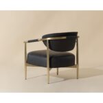 Heloise Lounge Chair - Bravo Black 111933 111933 HELOISE LOUNGE CHAIR CANTINA BLACK 3