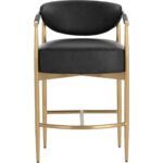 Heloise Counter Stool - Bravo Black 111935 111935 HELOISE COUNTER STOOL CANTINA BLACK 21