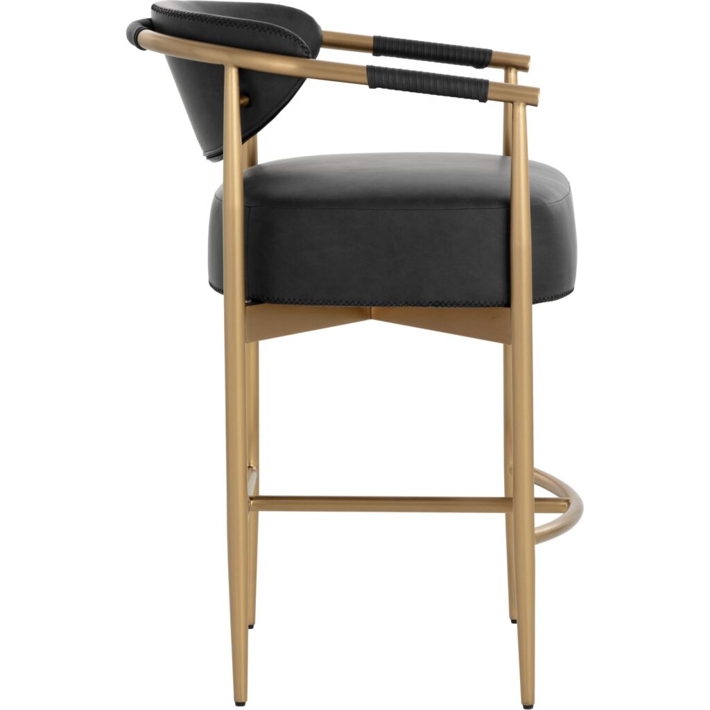 Heloise Counter Stool - Bravo Black - Image 9