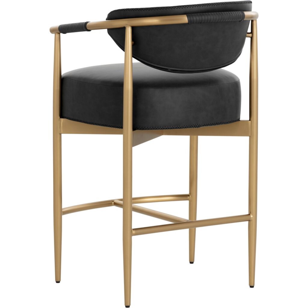 Heloise Counter Stool - Bravo Black - Image 10