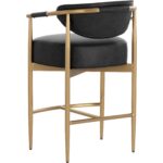 Heloise Counter Stool - Bravo Black 111935 111935 HELOISE COUNTER STOOL CANTINA BLACK 23