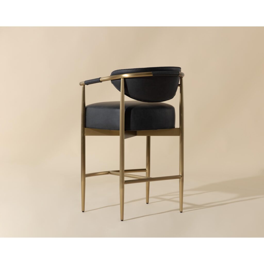 Heloise Counter Stool - Bravo Black - Image 4