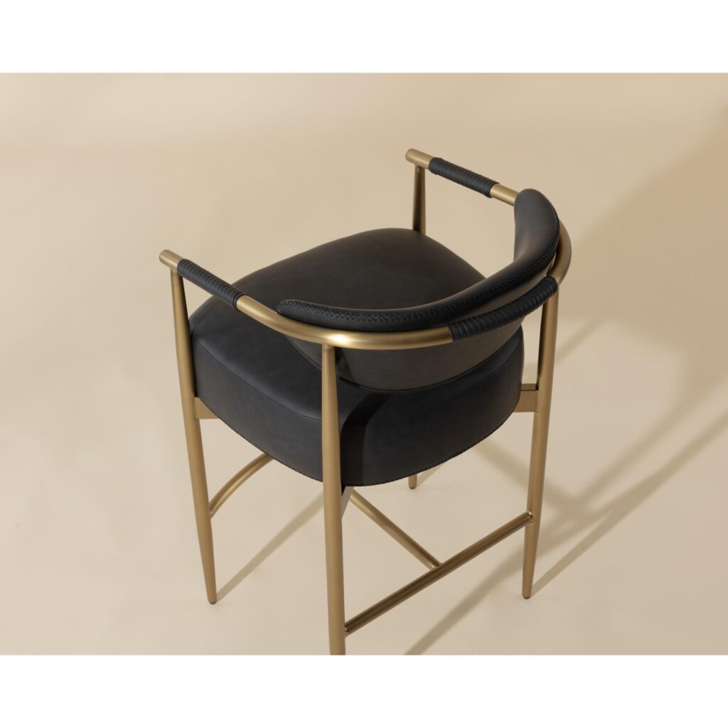 Heloise Counter Stool - Bravo Black - Image 6