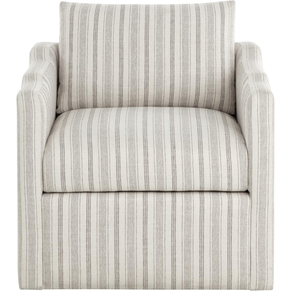 Roosevelt Swivel Lounge Chair - Gifford Script - Image 5