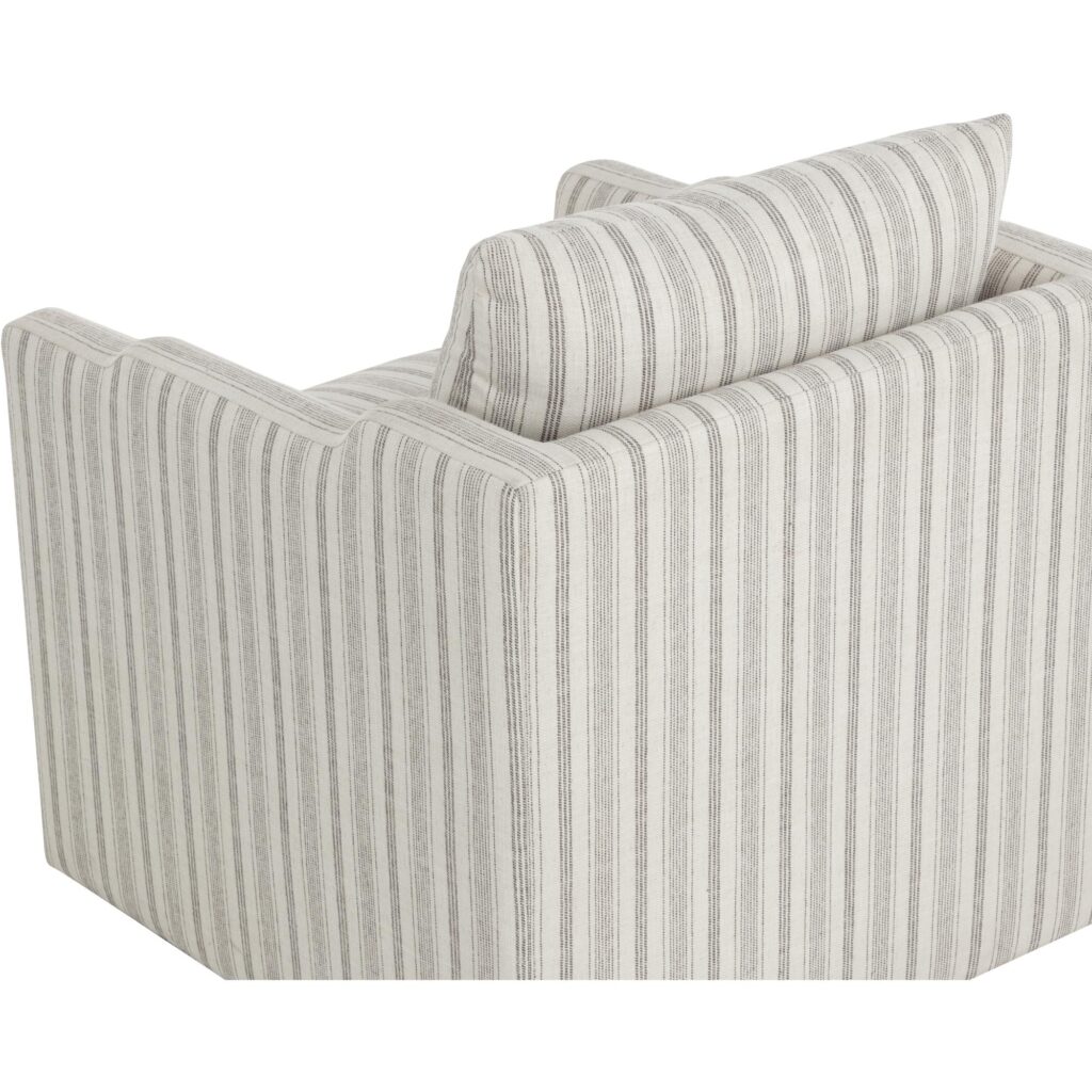 Roosevelt Swivel Lounge Chair - Gifford Script - Image 8