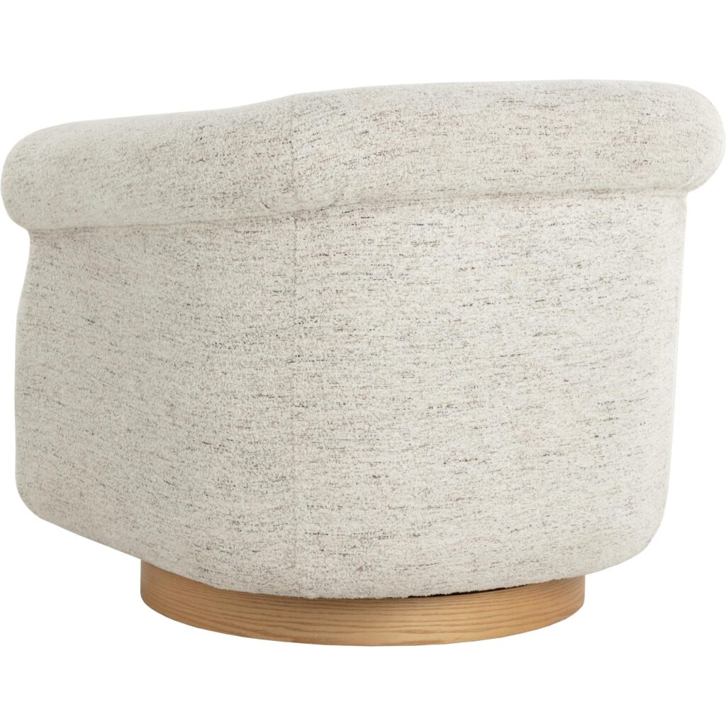 Libby Swivel Lounge Chair - Hailey Moon - Image 7
