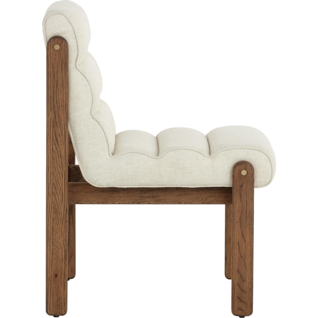 Bertie Dining Chair - Geralt Linen - Image 6