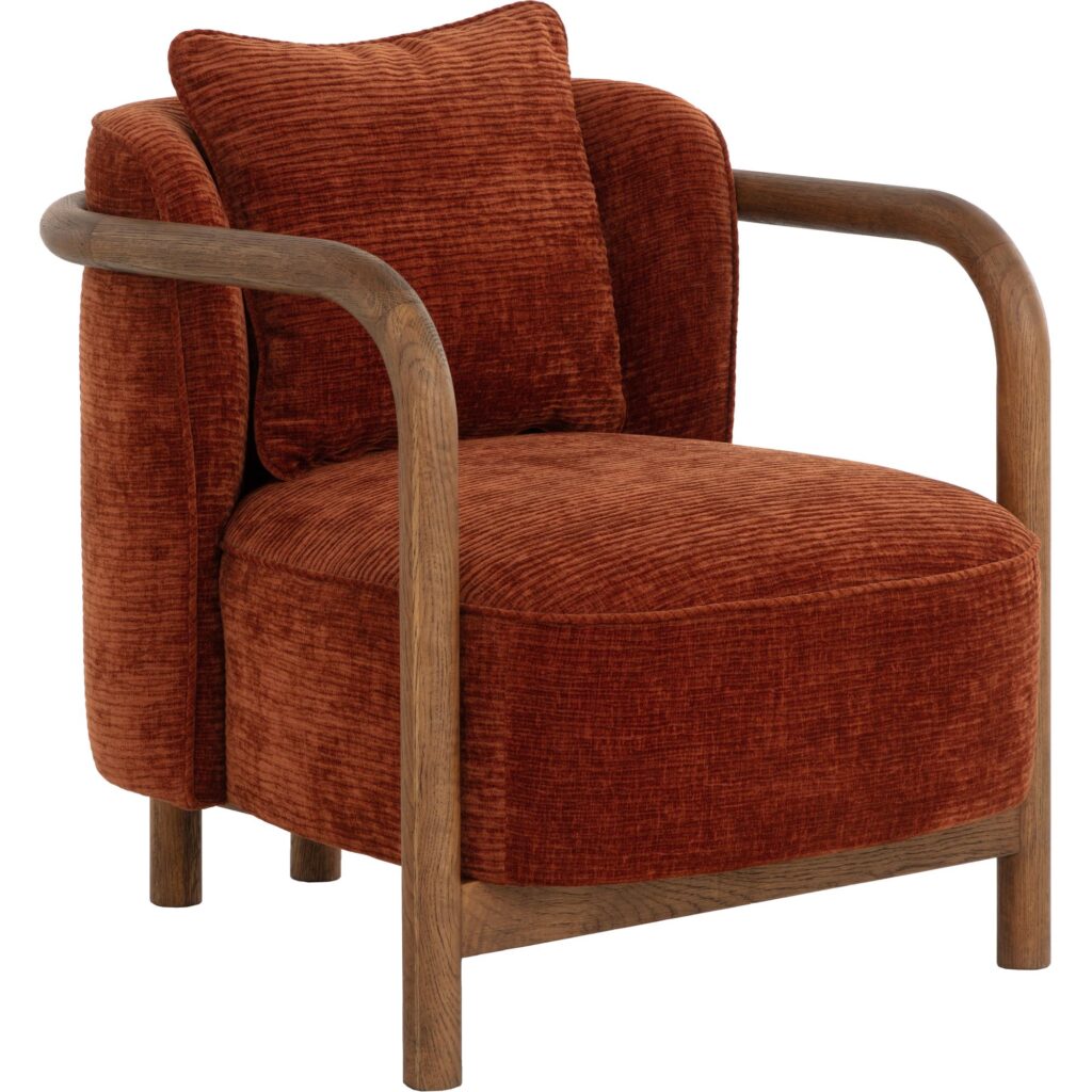 Beatrice Lounge Chair - Opera Spice - Image 4