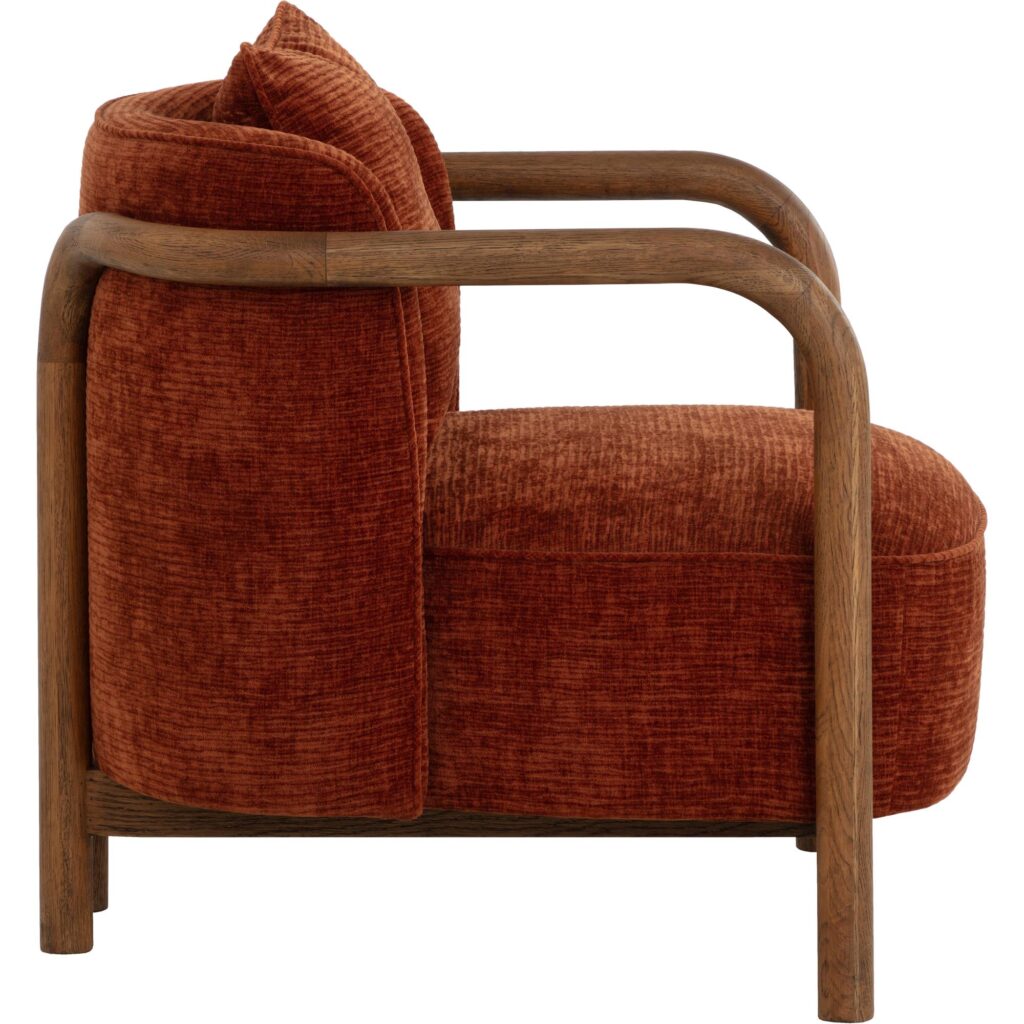 Beatrice Lounge Chair - Opera Spice - Image 6