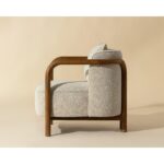 Beatrice Lounge Chair - Dove Cream 111957 111957 BEATRICE LOUNGE CHAIR DOVE CREAM 2
