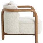 Beatrice Lounge Chair - Dove Cream 111957 111957 BEATRICE LOUNGE CHAIR DOVE CREAM 22