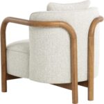 Beatrice Lounge Chair - Dove Cream 111957 111957 BEATRICE LOUNGE CHAIR DOVE CREAM 23