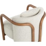 Beatrice Lounge Chair - Dove Cream 111957 111957 BEATRICE LOUNGE CHAIR DOVE CREAM 26