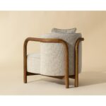 Beatrice Lounge Chair - Dove Cream 111957 111957 BEATRICE LOUNGE CHAIR DOVE CREAM 3