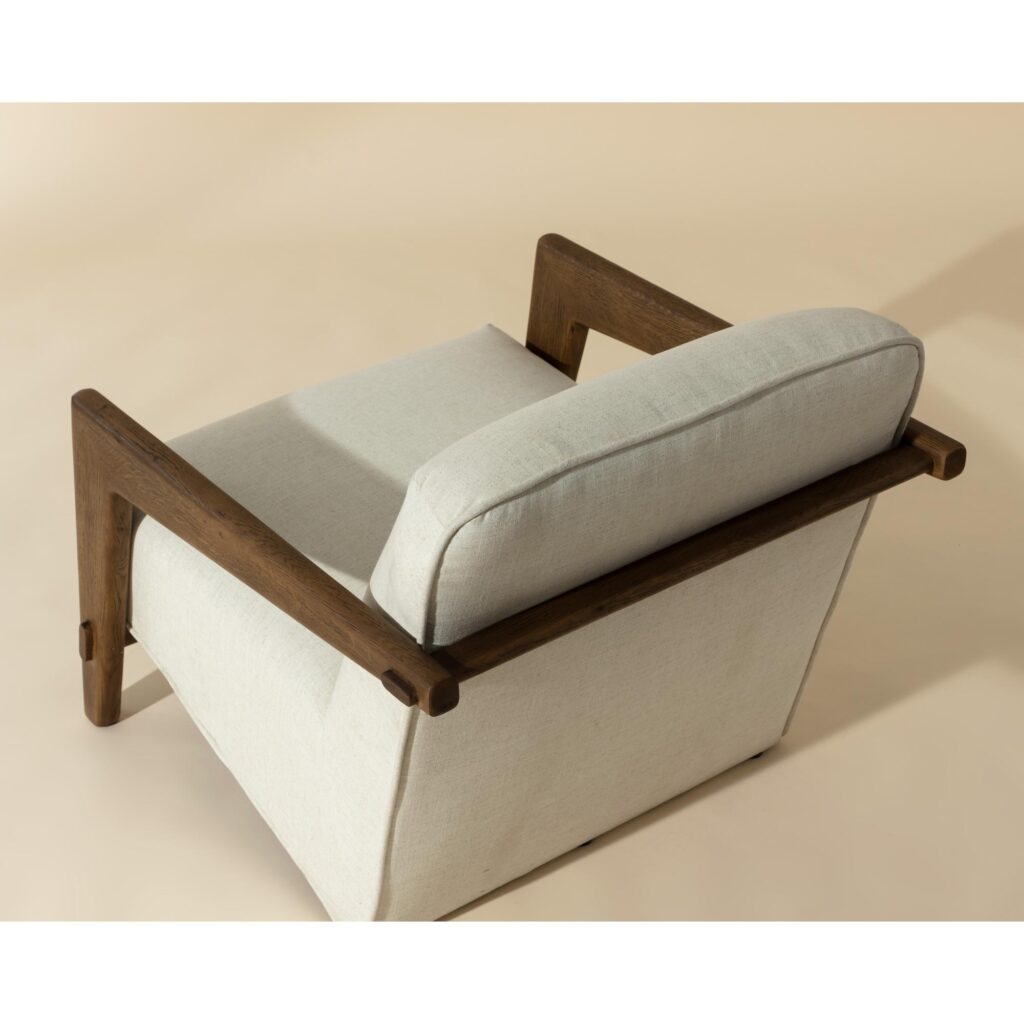 Bosco Lounge Chair - Geralt Linen - Image 3