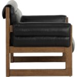Ferguson Lounge Chair - Vintage Black Night Leather 111964 111964 FERGUSON LOUNGE CHAIR VINTAGE BLACK NIGHT LEATHER 22