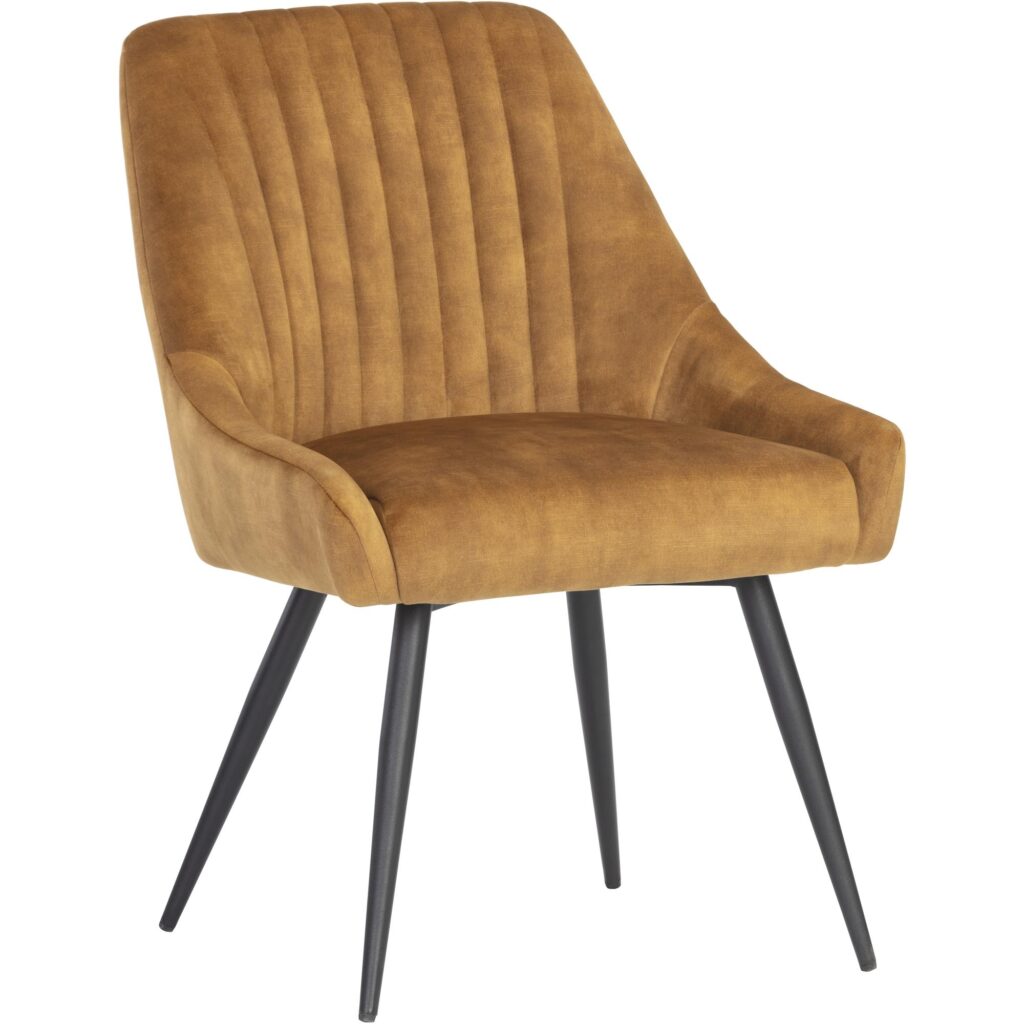 Chardon Dining Chair - Nono Tapenade Gold