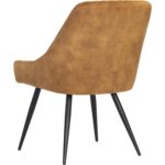 Chardon Dining Chair - Nono Tapenade Gold 111969 111969 CHARDON LOUNGE CHAIR NONO TAPERNADE GOLD 3