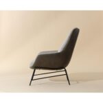 Lucier Lounge Chair - Belfast Heather Grey / Bravo Ash 111970 111970 LUCIER LOUNGE CHAIR BELFAST HEATHER GREY BRAVO ASH 2