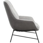 Lucier Lounge Chair - Belfast Heather Grey / Bravo Ash 111970 111970 LUCIER LOUNGE CHAIR BELFAST HEATHER GREY BRAVO ASH 22
