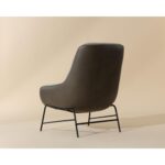 Lucier Lounge Chair - Belfast Heather Grey / Bravo Ash 111970 111970 LUCIER LOUNGE CHAIR BELFAST HEATHER GREY BRAVO ASH 3