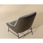 Lucier Lounge Chair - Belfast Heather Grey / Bravo Ash 111970 111970 LUCIER LOUNGE CHAIR BELFAST HEATHER GREY BRAVO ASH 6