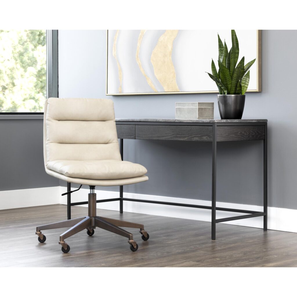 Stinson Office Chair - Bravo Cream - Image 4
