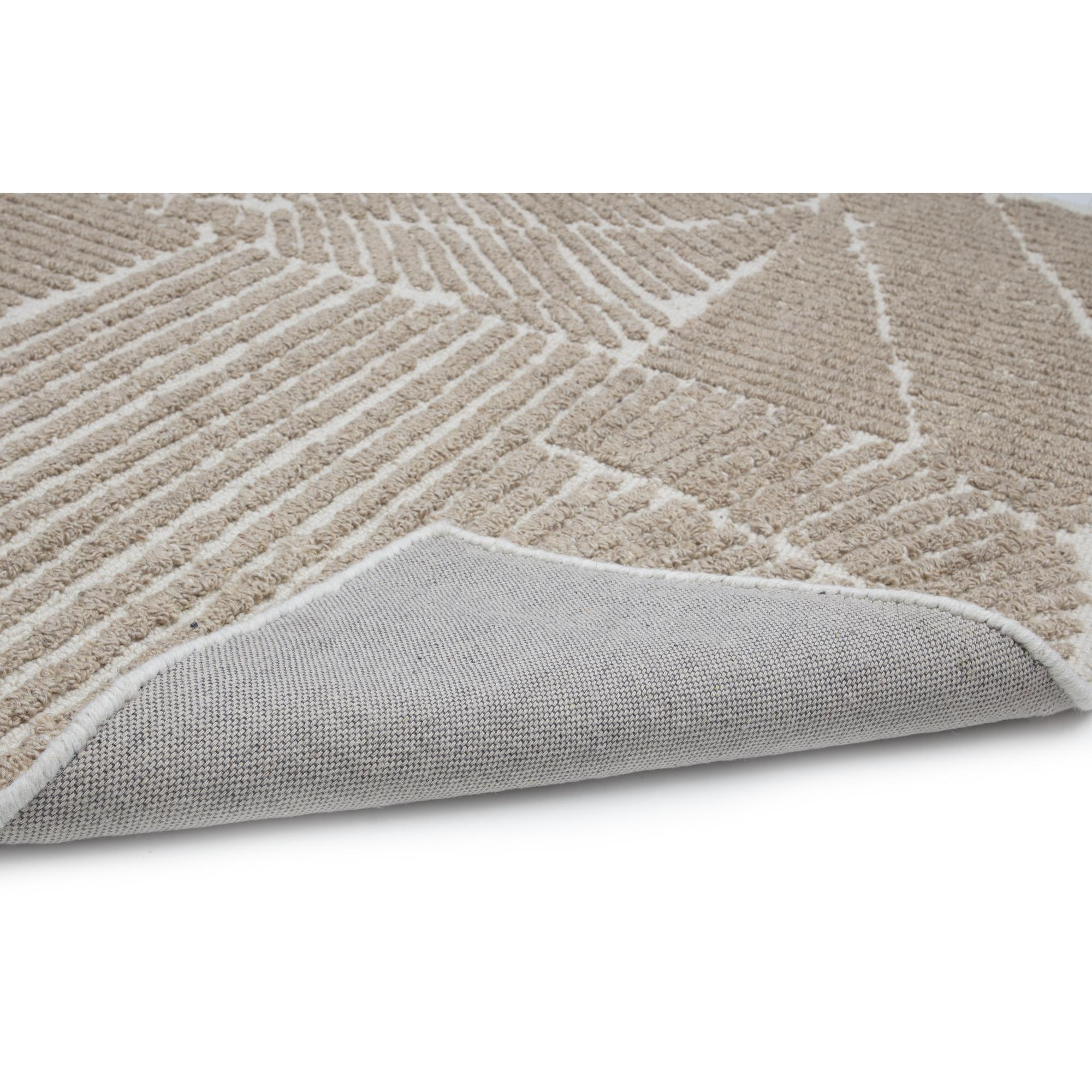 Corinthia Hand-Woven Rug - Ivory/Beige - 8' X 10' - Image 3