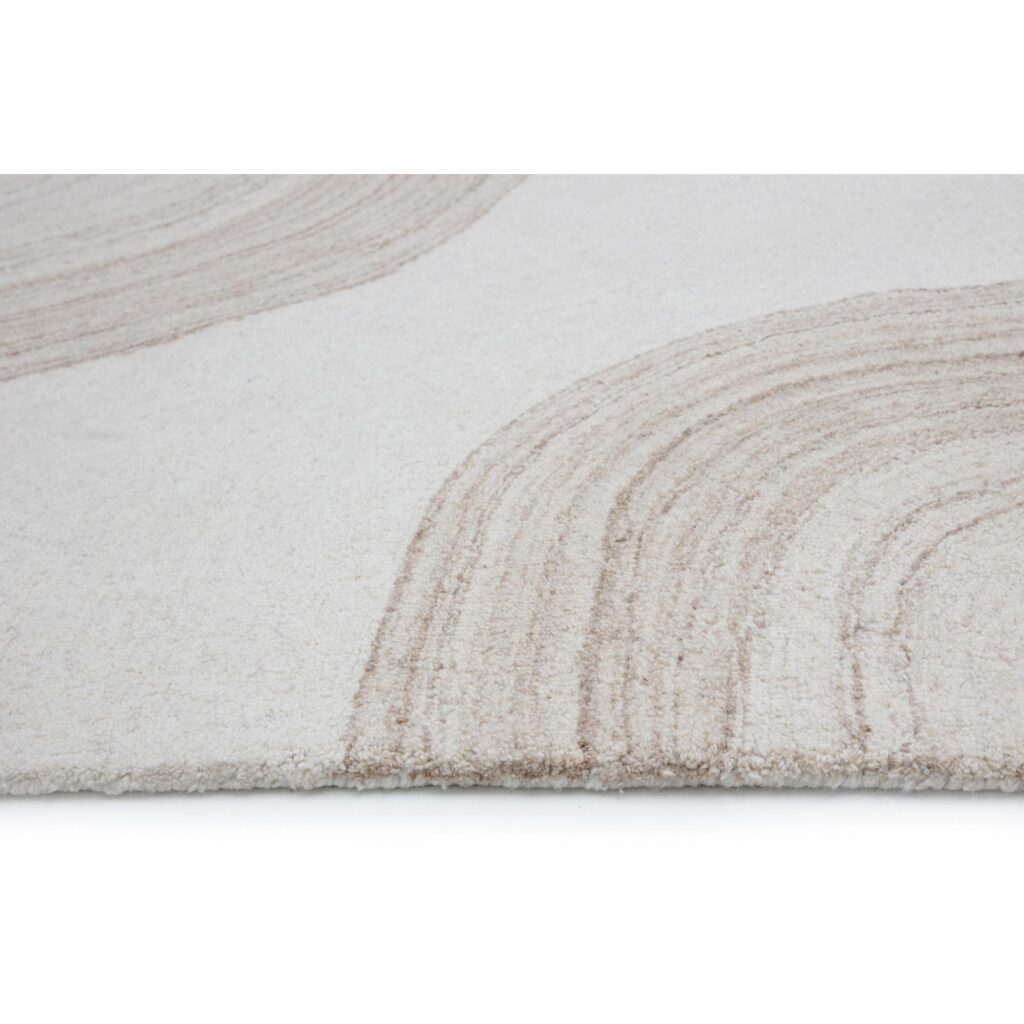 Sanibel Hand-Tufted Rug - Ivory / Beige - 8' X 10' - Image 4