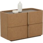 Jamille Nightstand - Large - Cognac 112014 112014 JAMILLE NIGHTSTAND LARGE COGNAC 20