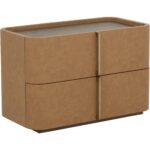 Jamille Nightstand - Large - Cognac 112014 112014 JAMILLE NIGHTSTAND LARGE COGNAC 21