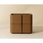 Jamille Nightstand - Small - Cognac 112015 112015 JAMILLE NIGHTSTAND SMALL COGNAC 1