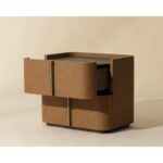 Jamille Nightstand - Small - Cognac 112015 112015 JAMILLE NIGHTSTAND SMALL COGNAC 2