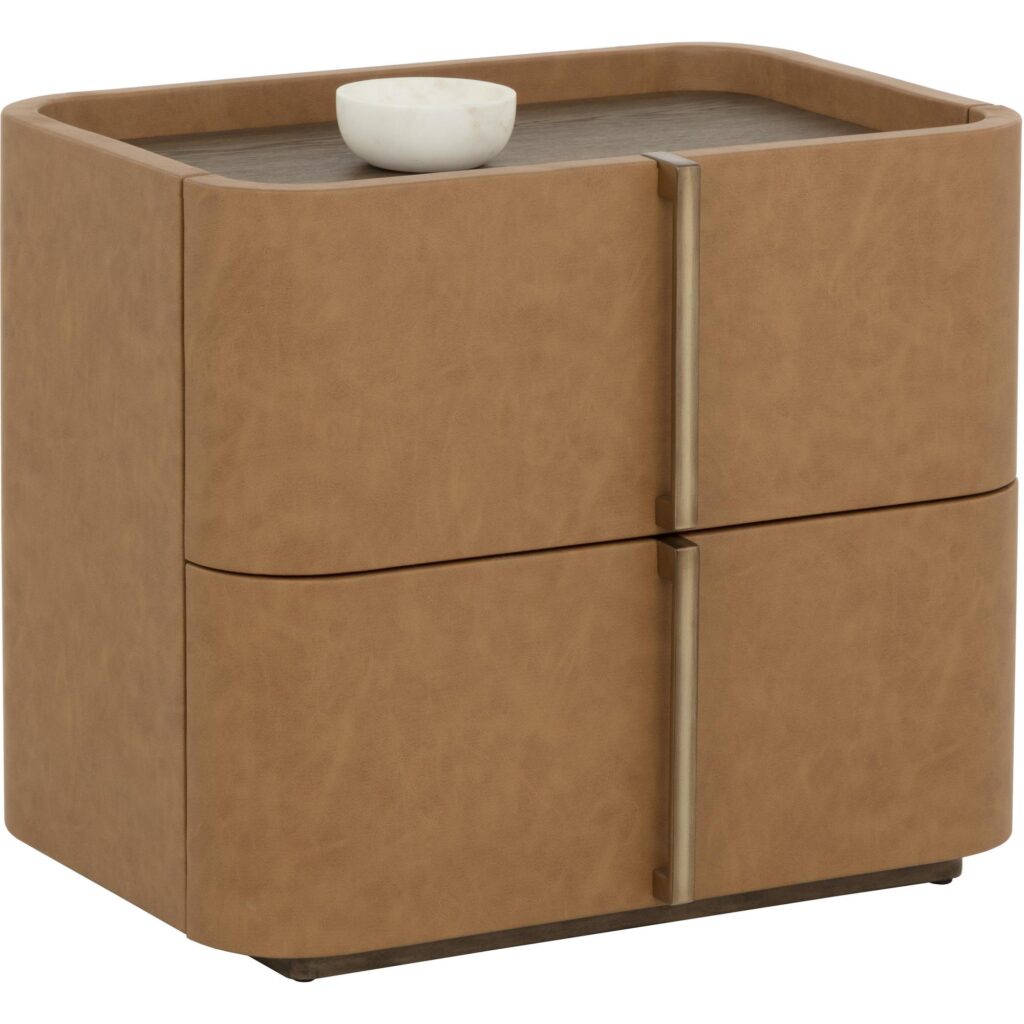 Jamille Nightstand - Small - Cognac - Image 5