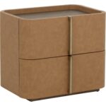 Jamille Nightstand - Small - Cognac 112015 112015 JAMILLE NIGHTSTAND SMALL COGNAC 21