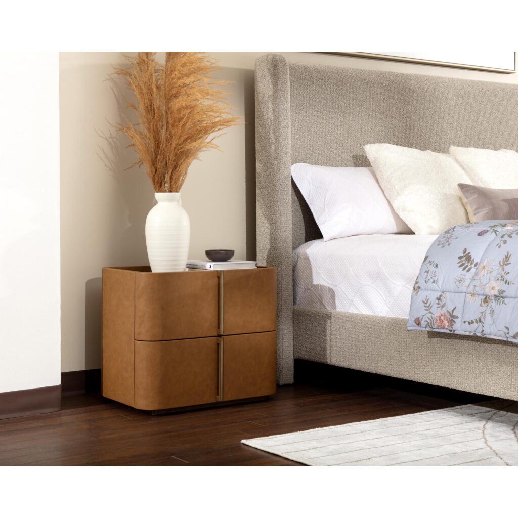 Jamille Nightstand - Small - Cognac - Image 11
