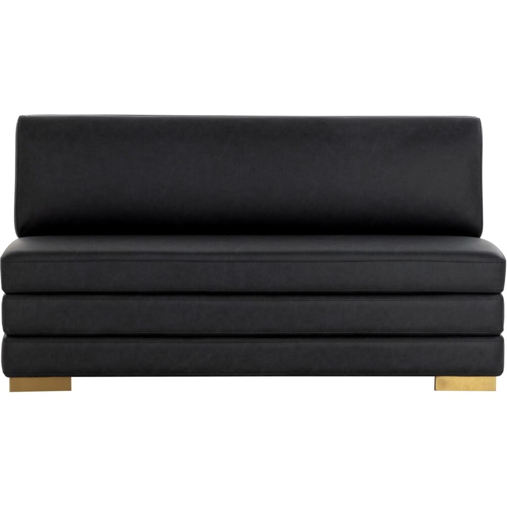 Radcliff Banquette - Bravo Black - Image 2