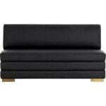 Radcliff Banquette - Bravo Black 112023 112023 RADCLIFF BANQUETTE MILLIKEN BLACK 1