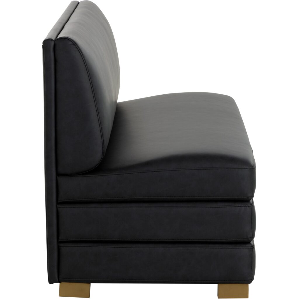 Radcliff Banquette - Bravo Black - Image 3