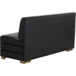 Radcliff Banquette - Bravo Black 112023 112023 RADCLIFF BANQUETTE MILLIKEN BLACK 3