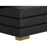 Radcliff Banquette - Bravo Black 112023 112023 RADCLIFF BANQUETTE MILLIKEN BLACK 6