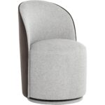 Cavoli Swivel Dining Chair - Belfast Heather Grey / Meg Ash 112028 112028 CAVOLI SWIVEL DINING CHAIR BELFAST HEATHER GREY MEG ASH 20
