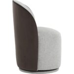 Cavoli Swivel Dining Chair - Belfast Heather Grey / Meg Ash 112028 112028 CAVOLI SWIVEL DINING CHAIR BELFAST HEATHER GREY MEG ASH 22