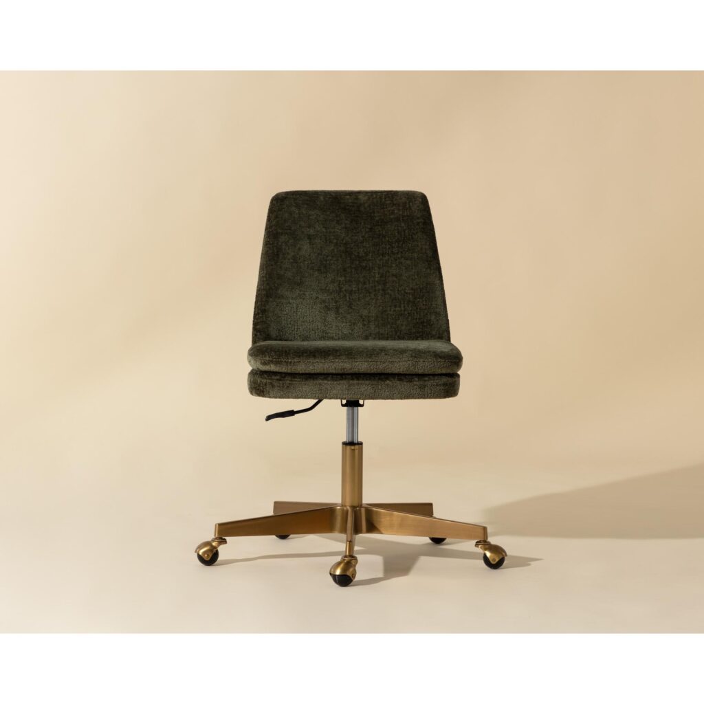 Berget Office Chair - Bergen Olive - Image 2