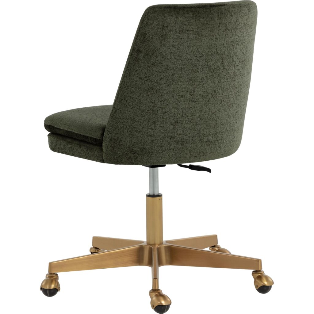 Berget Office Chair - Bergen Olive - Image 7