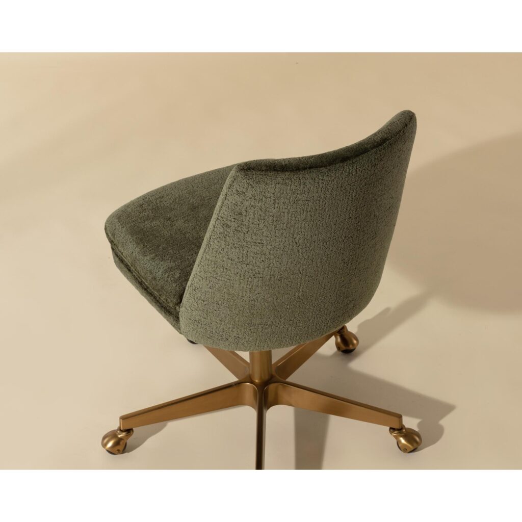 Berget Office Chair - Bergen Olive - Image 10