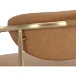 Heloise Lounge Chair - Milliken Cognac 112062 112062 HELOISE LOUNGE CHAIR MILLIKEN COGNAC 8