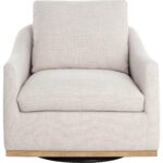 Corbin Swivel Lounge Chair - Effie Linen 112092 112092 CORBIN SWIVEL LOUNGE CHAIR EFFIE LINEN 21