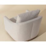 Corbin Swivel Lounge Chair - Effie Linen 112092 112092 CORBIN SWIVEL LOUNGE CHAIR EFFIE LINEN 6