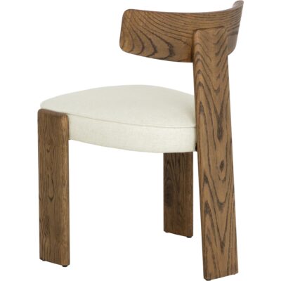 Horton Dining Chair - Warm Brown - Geralt Linen 112107 112107 HORTON DINING CHAIR WARM BROWN GERALT LINEN 23